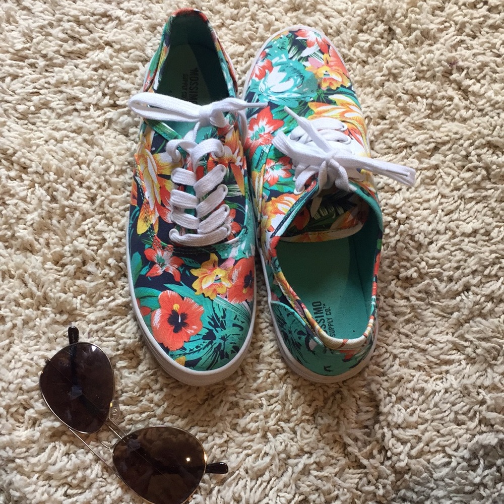 Mossimo Supply Co. Tropical Low Tops